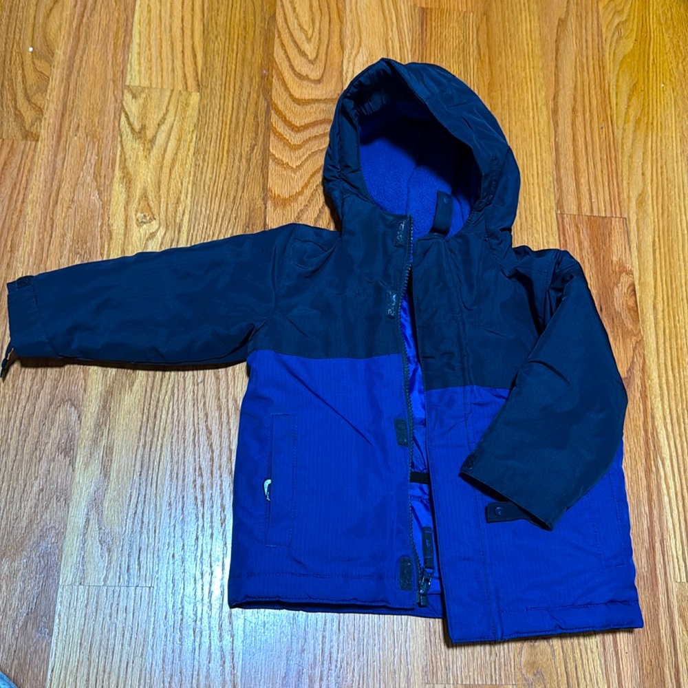 Children’s Place baby waterproof jacket with fleece layer